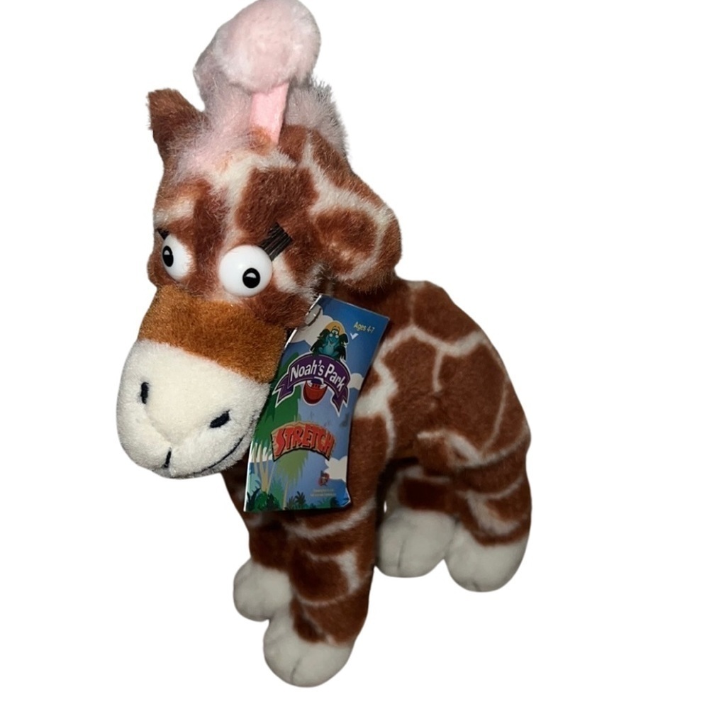 Vintage 2000 Noah’s Park Plush Giraffe Named Stretch NWT
